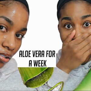 I used Fresh Aloe Vera on My Face for A WEEK...This is what happened.