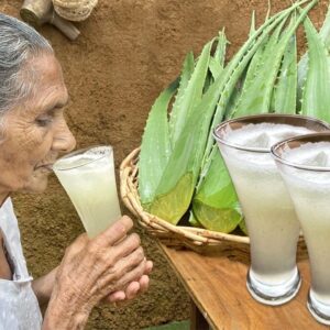 Aloe Vera Juice | Aloe Vera Drink | Natural Aloe Vera Juice | Fresh Aloe Vera Juice by Grandma Menu