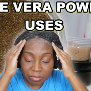 5 Uses of Aloe Vera Powder for Hair Growth | DiscoveringNatural
