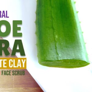 Aloe Vera Bentonite Clay All Natural Face Mask and Face Scrub