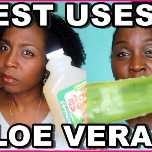 BEST ALOE VERA USES for Hair and Skin