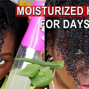How to Correctly Use Aloe Vera Juice and Avoid DRY Natural Hair |DiscoveringNatural