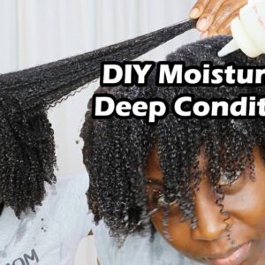 DIY Moisturizing Deep Conditioner using Ambunu | Natural Hair |  DiscoveringNatural
