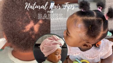 WASH DAY FOR MY 6 MONTH OLD DAUGHTER USING ALOVE VERA GEL & HOMEMADE GROWTH OIL